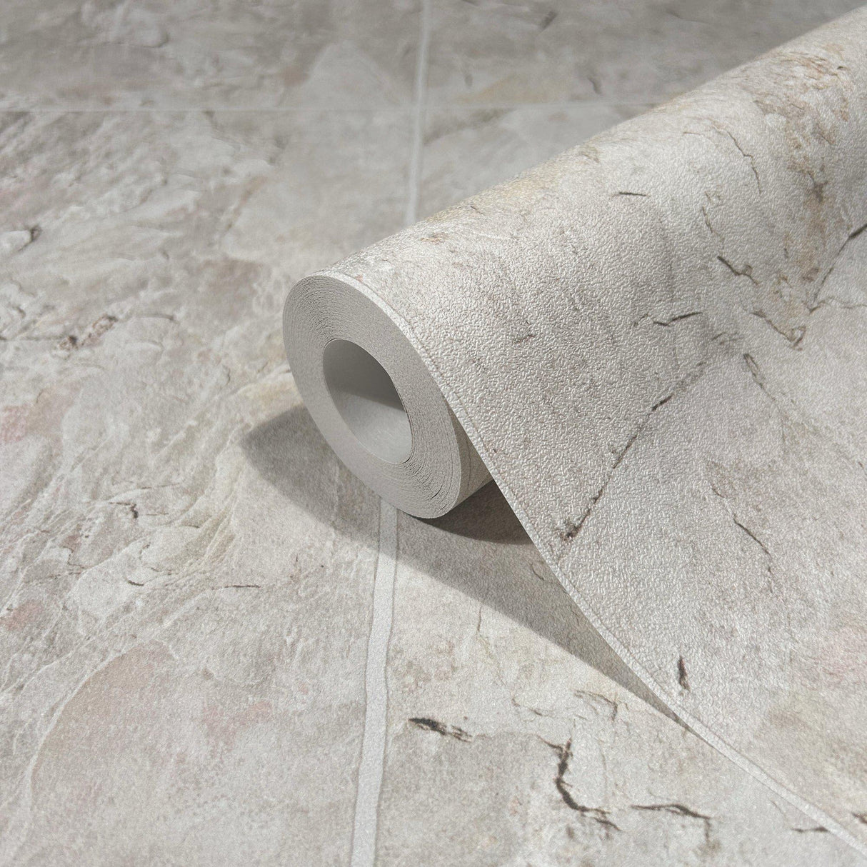 Galerie 45768 The Bricks And More Tile optic Beige Wallpaper 45768 Beige Wallpaper