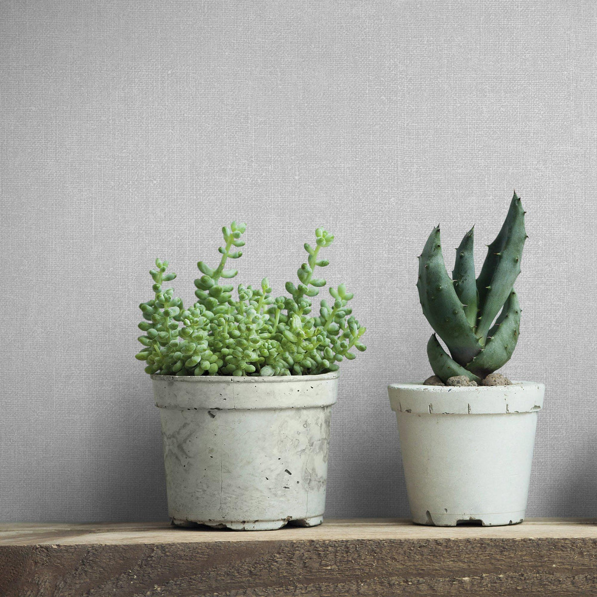 Galerie 45776 The Bricks And More Uni Silver Grey Wallpaper 45776 Silver Grey Wallpaper