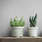 Galerie 45776 The Bricks And More Uni Silver Grey Wallpaper 45776 Silver Grey Wallpaper