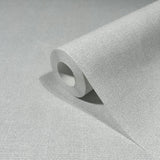 Galerie 45776 The Bricks And More Uni Silver Grey Wallpaper 45776 Silver Grey Wallpaper