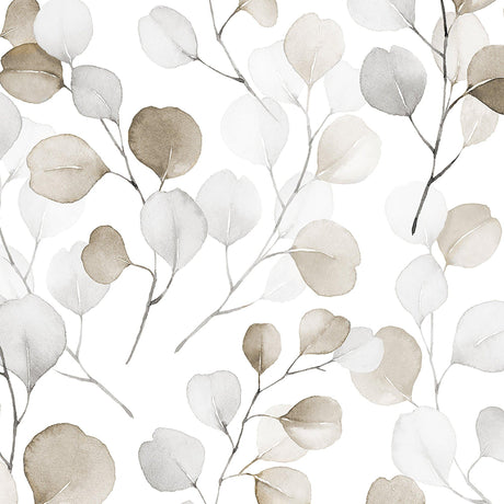 Galerie 47423 Flora Eucalyptus Bronze Brown Wallpaper 47423 Bronze Brown Wallpaper