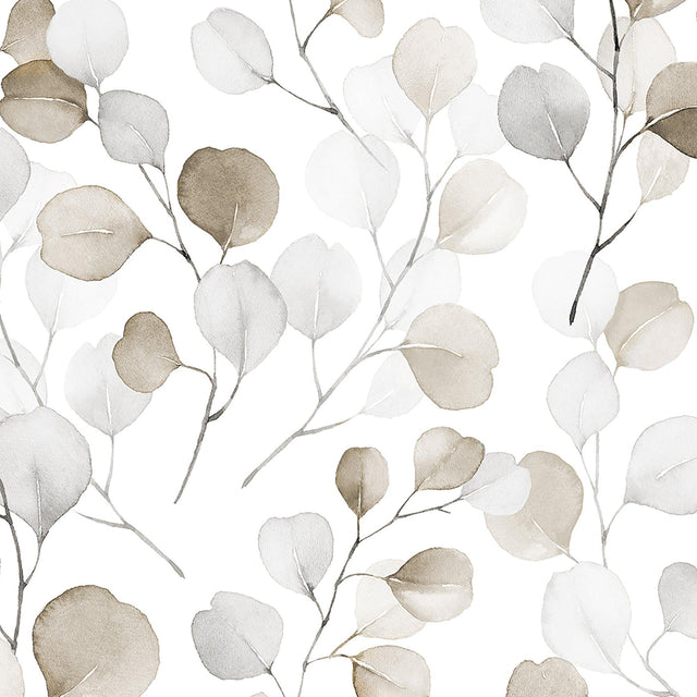 Galerie 47423 Flora Eucalyptus Bronze Brown Wallpaper 47423 Bronze Brown Wallpaper