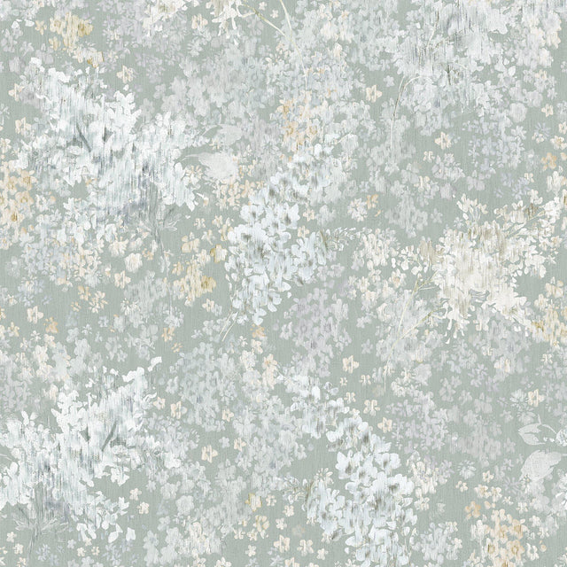 Galerie 47452 Flora Soft Foliage Green Wallpaper 47452 Green Wallpaper