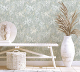 Galerie 47452 Flora Soft Foliage Green Wallpaper 47452 Green Wallpaper
