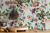 Galerie 47459 Flora Floral Rhapsody Multi-coloured Wallpaper 47459 Multi-coloured Wallpaper