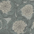 Galerie 51009 Blomstermala Big Bloom Silver Grey Wallpaper 51009 Silver Grey Wallpaper