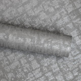 Galerie 64280 Adonea Zeus Silver Grey Wallpaper 64280 Silver Grey Wallpaper