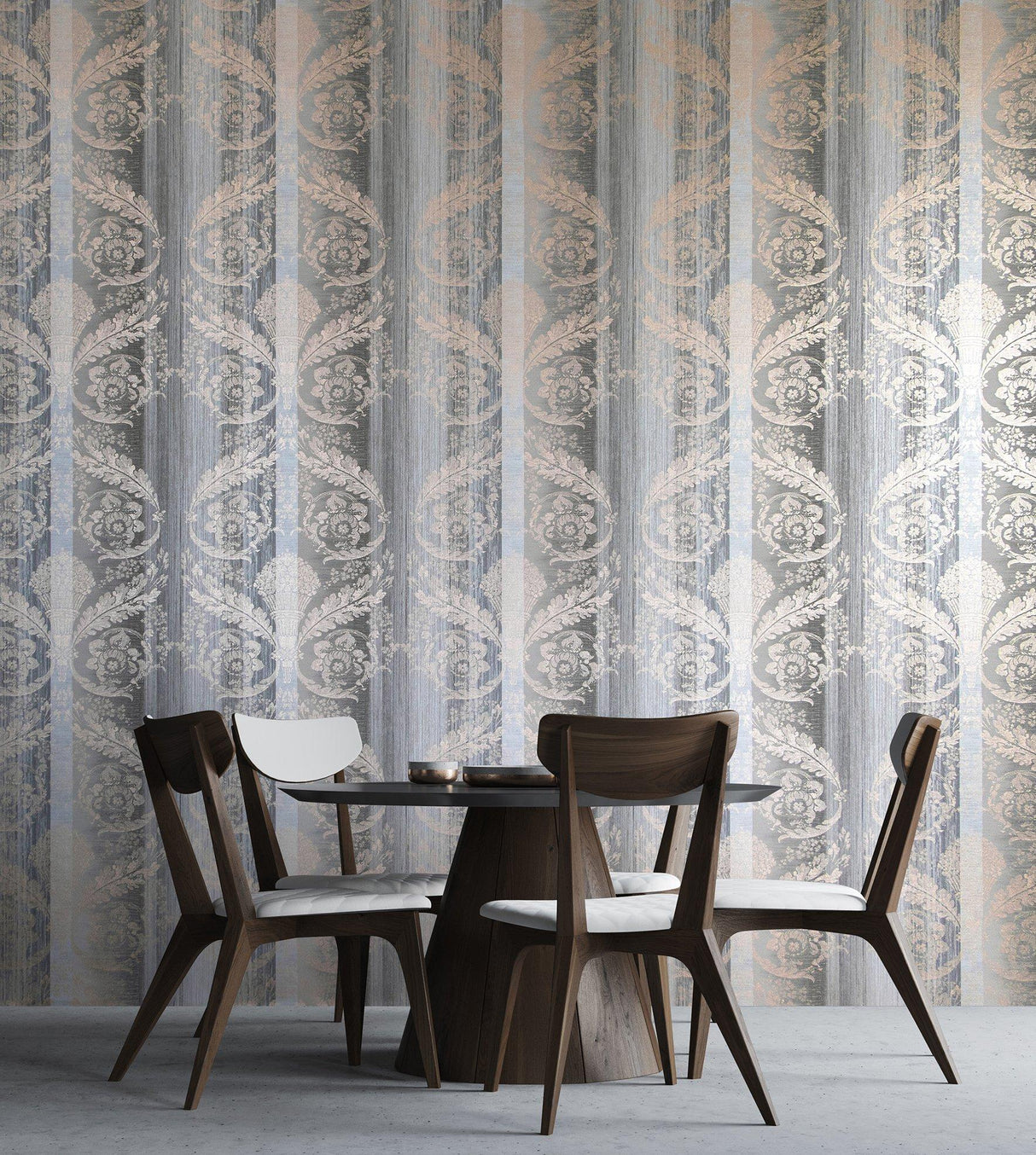 Galerie 64290 Adonea Nerites Silver Grey Wallpaper 64290 Silver Grey Wallpaper