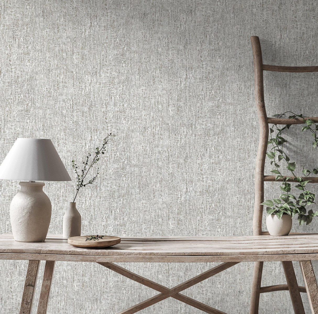 Galerie 64996 Crafted Base Silver Grey Wallpaper 64996 Silver Grey Wallpaper