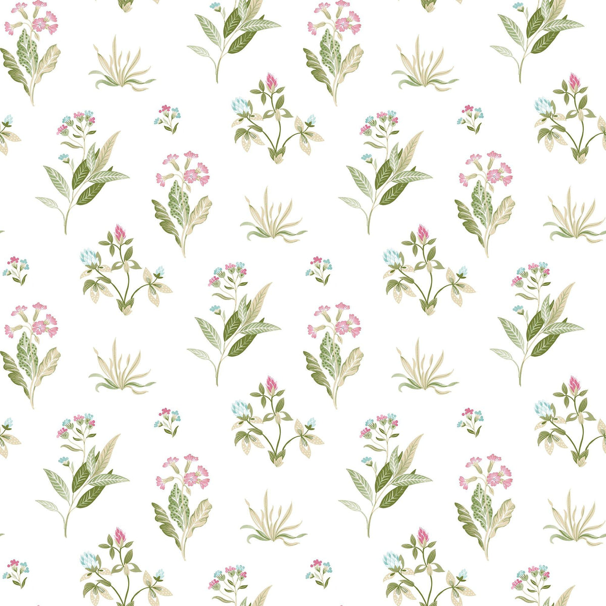 Galerie 84012 Cottage Chic Mazzetto Edra Green Wallpaper 84012 Green Wallpaper