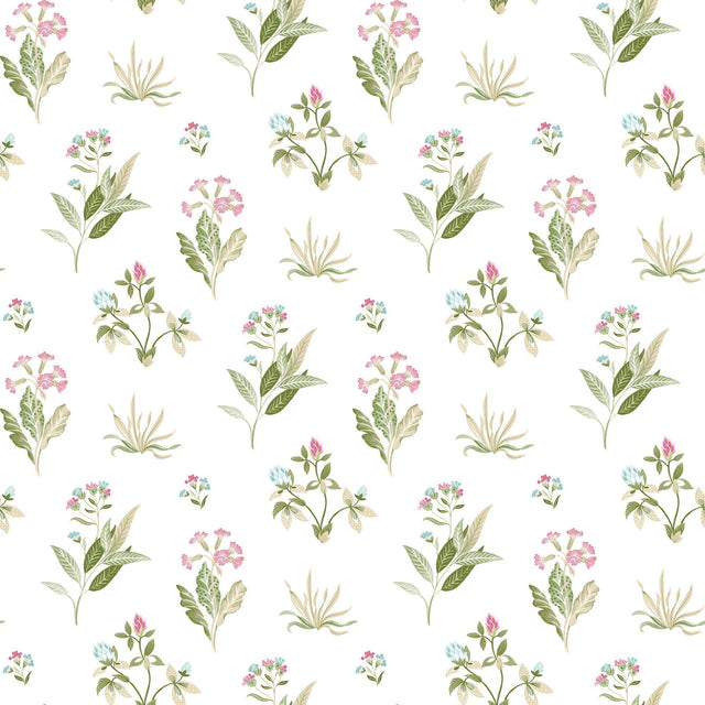 Galerie 84012 Cottage Chic Mazzetto Edra Green Wallpaper 84012 Green Wallpaper