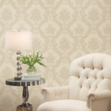 Galerie 95111 Ornamenta 2 Classic Damask Beige Wallpaper 95111 Beige Wallpaper