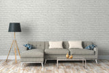 Galerie BB51101 The Bricks And More Coastal Brick Effect Motif White Wallpaper BB51101 White Wallpaper