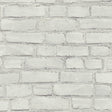 Galerie BB51101 The Bricks And More Coastal Brick Effect Motif White Wallpaper BB51101 White Wallpaper
