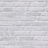Galerie BB51104 Brickshire Residents Motif Silver Grey Wallpaper