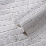 Galerie BB51104 The Bricks And More Brickshire Residents Motif Silver Grey Wallpaper BB51104 Silver Grey Wallpaper