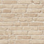 Galerie BB51106 The Bricks And More Weathered Walls Motif Beige Wallpaper BB51106 Beige Wallpaper
