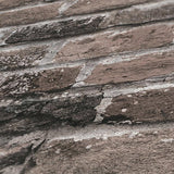Galerie BB51117 The Bricks And More Brickshire Residents Motif Bronze Brown Wallpaper BB51117 Bronze Brown Wallpaper