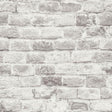 Galerie BB51118 Brickshire Residents Motif Silver Grey Wallpaper