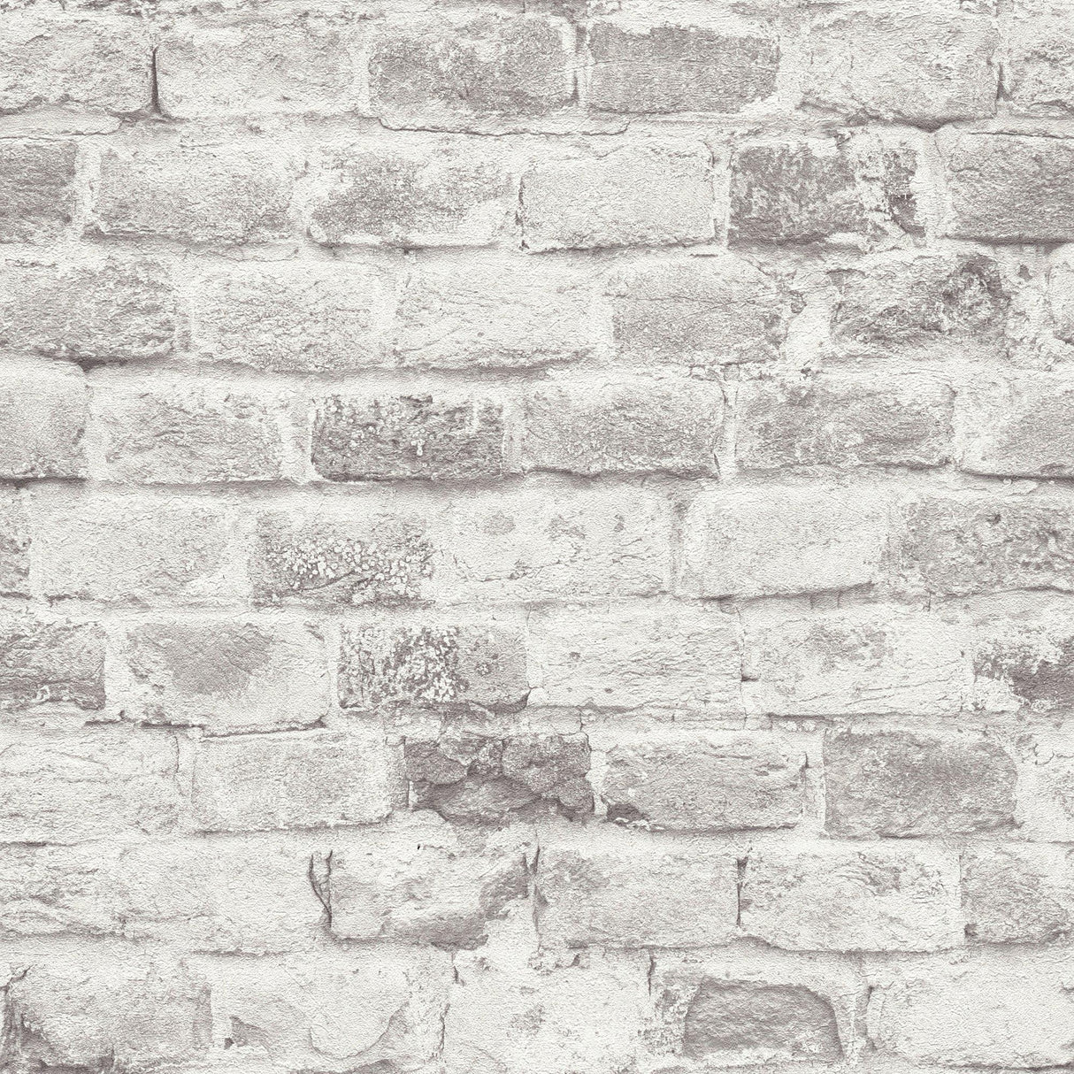 Galerie BB51118 The Bricks And More Brickshire Residents Motif Silver Grey Wallpaper BB51118 Silver Grey Wallpaper