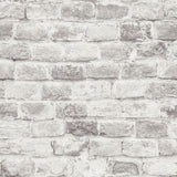 Galerie BB51118 The Bricks And More Brickshire Residents Motif Silver Grey Wallpaper BB51118 Silver Grey Wallpaper