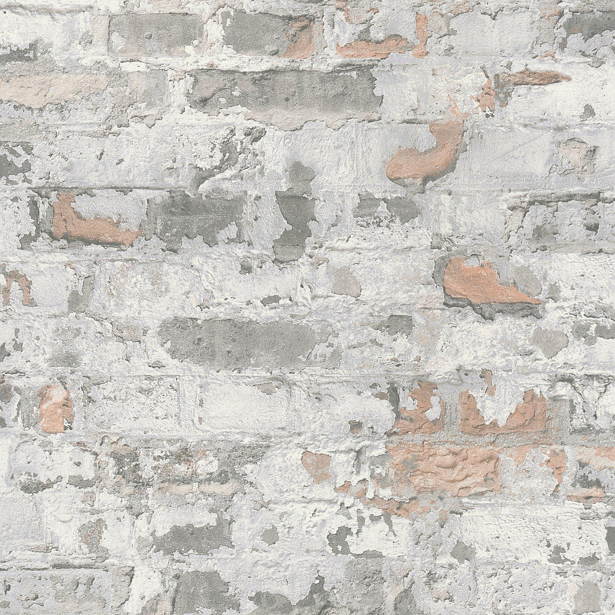 Galerie BB51120 The Bricks And More Industrial Chic Motif Silver Grey Wallpaper BB51120 Silver Grey Wallpaper