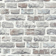 Galerie BB51124 Stone Symphony Motif Silver Grey Wallpaper