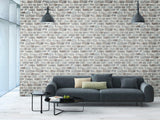Galerie BB51124 The Bricks And More Stone Symphony Motif Silver Grey Wallpaper BB51124 Silver Grey Wallpaper