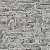 Galerie BB51125 Stone Symphony Motif Silver Grey Wallpaper