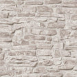 Galerie BB51126 Stone Symphony Motif Silver Grey Wallpaper