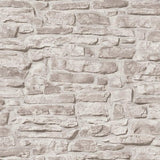 Galerie BB51126 Stone Symphony Motif Silver Grey Wallpaper