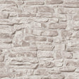 Galerie BB51126 The Bricks And More Stone Symphony Motif Silver Grey Wallpaper BB51126 Silver Grey Wallpaper