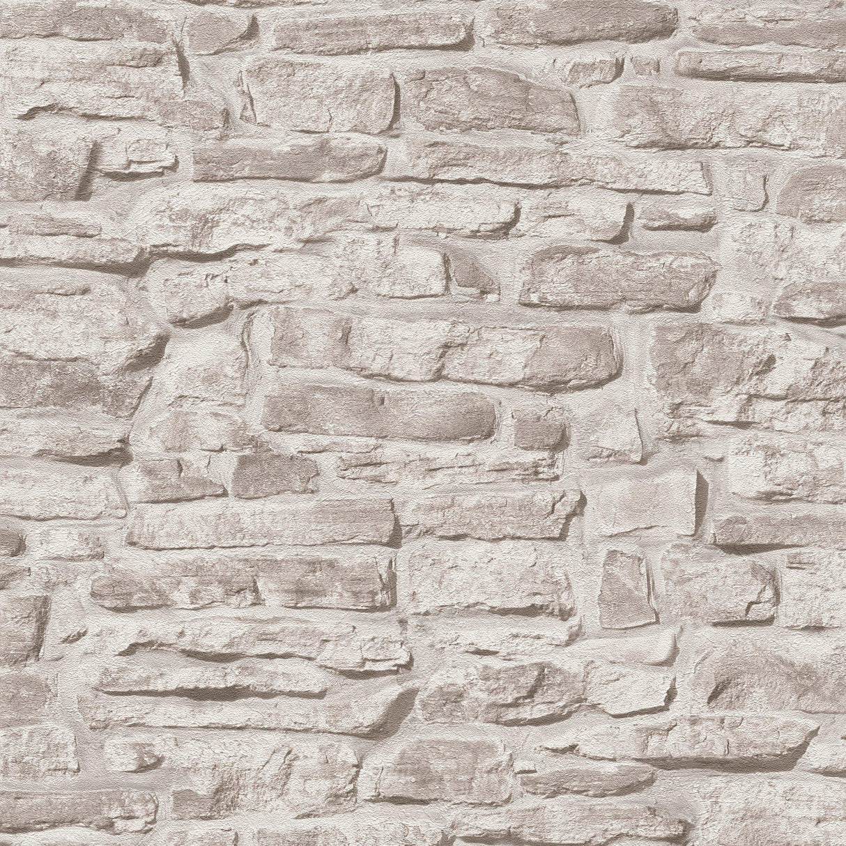 Galerie BB51126 The Bricks And More Stone Symphony Motif Silver Grey Wallpaper BB51126 Silver Grey Wallpaper