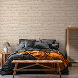 Galerie BB51129 The Bricks And More Rocky Retreat Motif Beige Wallpaper BB51129 Beige Wallpaper