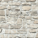 Galerie BB51130 Stone Symphony Motif Silver Grey Wallpaper