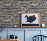 Galerie BB51134 The Bricks And More Sandstone Splendour Motif Silver Grey Wallpaper BB51134 Silver Grey Wallpaper