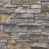 Galerie BB51134 The Bricks And More Sandstone Splendour Motif Silver Grey Wallpaper BB51134 Silver Grey Wallpaper