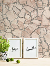 Galerie BB51137 The Bricks And More Claystone Cottage Motif Beige Wallpaper BB51137 Beige Wallpaper
