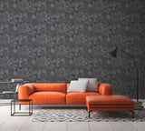 Galerie BB51141 The Bricks And More Petrified Paradise Motif Silver Grey Wallpaper BB51141 Silver Grey Wallpaper