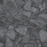 Galerie BB51141 The Bricks And More Petrified Paradise Motif Silver Grey Wallpaper BB51141 Silver Grey Wallpaper