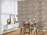 Galerie BB51142 The Bricks And More Claystone Cottage Motif Beige Wallpaper BB51142 Beige Wallpaper