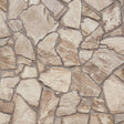 Galerie BB51142 The Bricks And More Claystone Cottage Motif Beige Wallpaper BB51142 Beige Wallpaper