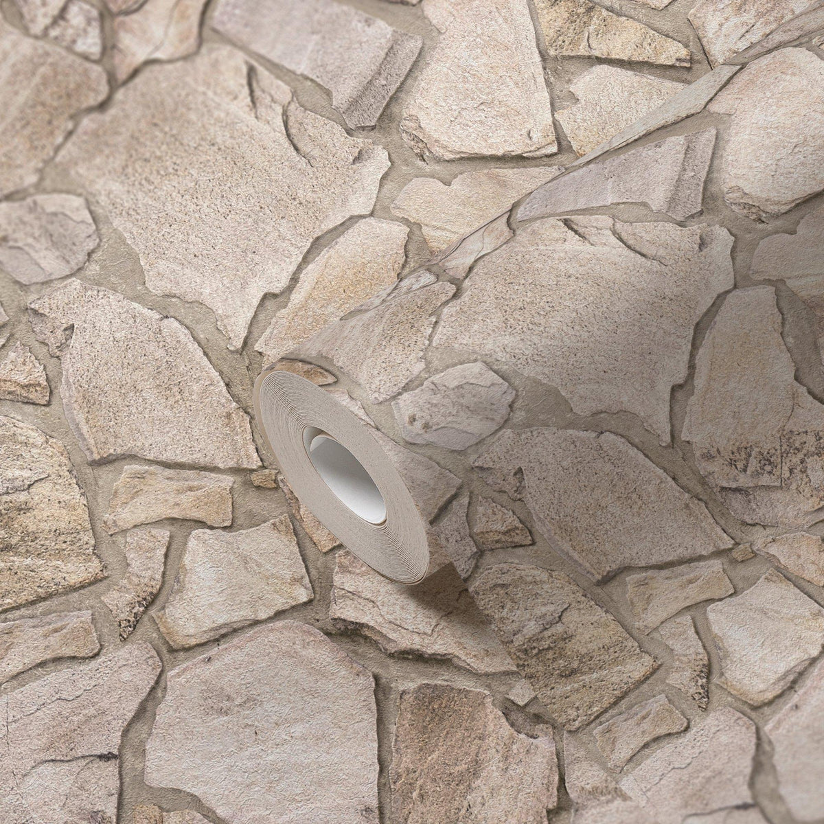 Galerie BB51143 The Bricks And More Claystone Cottage Motif Beige Wallpaper BB51143 Beige Wallpaper