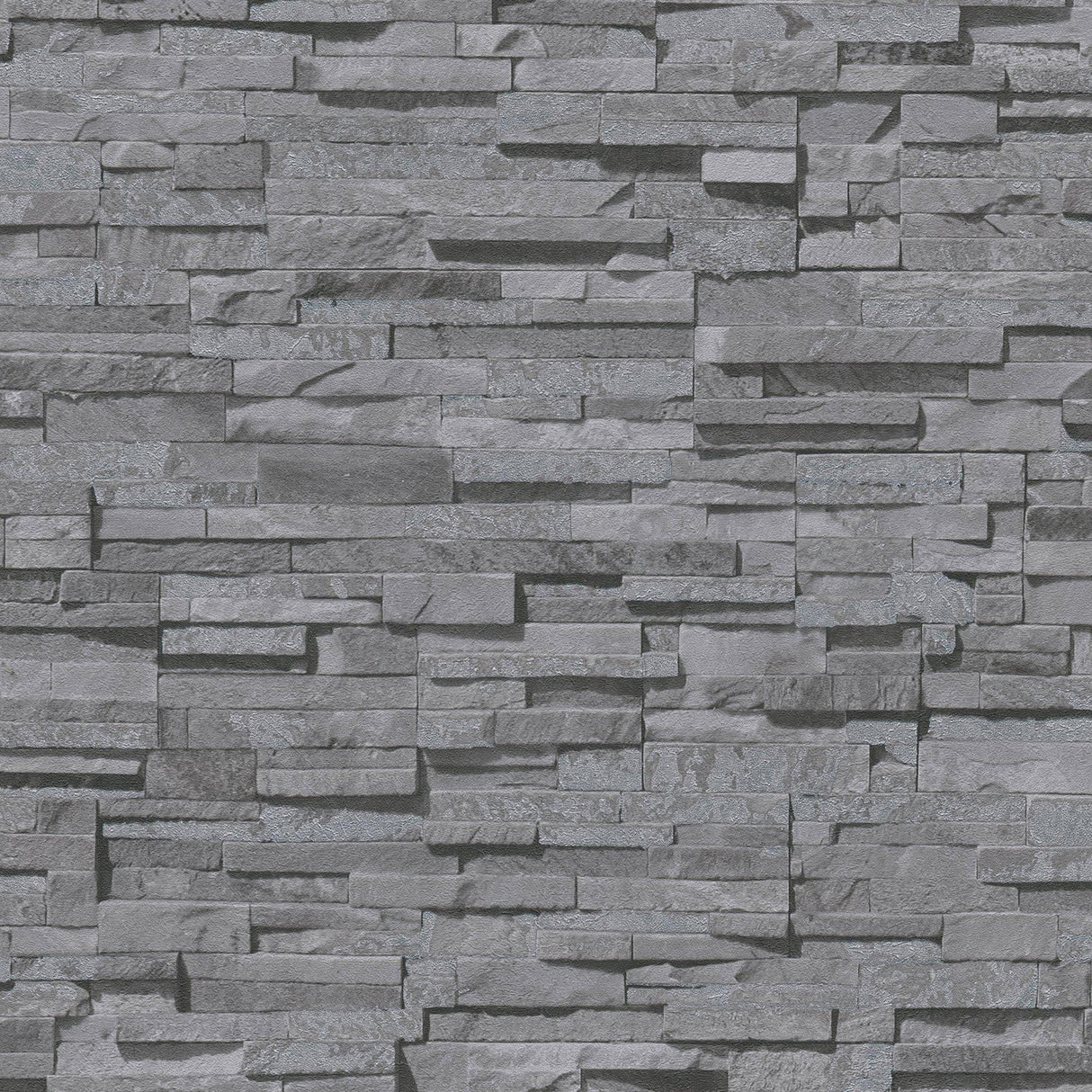 Galerie BB51149 The Bricks And More Graceful Granite Motif Silver Grey Wallpaper BB51149 Silver Grey Wallpaper