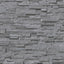 Galerie BB51149 The Bricks And More Graceful Granite Motif Silver Grey Wallpaper BB51149 Silver Grey Wallpaper