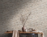 Galerie BB51151 The Bricks And More Graceful Granite Motif Beige Wallpaper BB51151 Beige Wallpaper