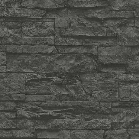 Galerie BB51153 Graceful Granite Motif Silver Grey Wallpaper