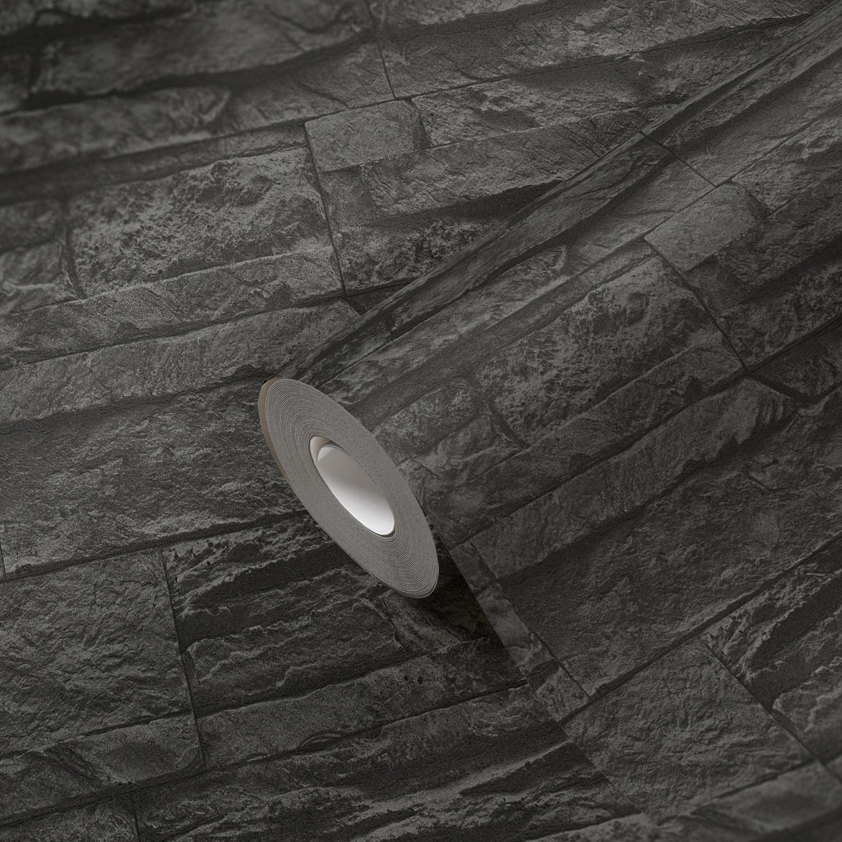 Galerie BB51153 The Bricks And More Graceful Granite Motif Silver Grey Wallpaper BB51153 Silver Grey Wallpaper