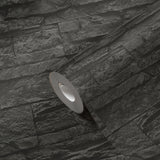 Galerie BB51153 The Bricks And More Graceful Granite Motif Silver Grey Wallpaper BB51153 Silver Grey Wallpaper