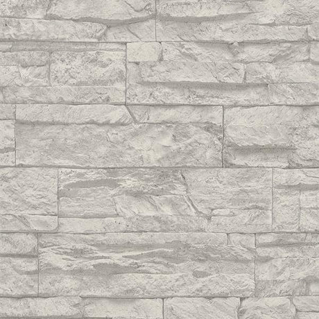 Galerie BB51154 Graceful Granite Motif Silver Grey Wallpaper